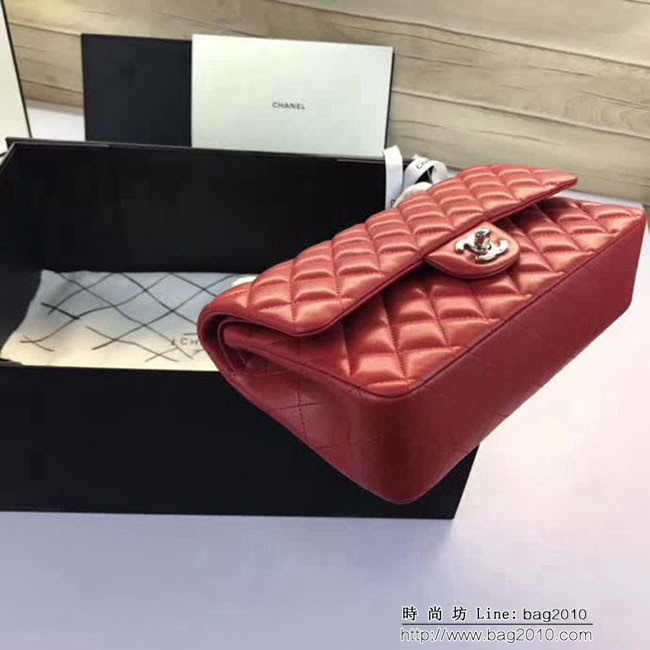 香奈兒CHANEL 原單精品升級版A1112進口小羊皮 金銀鏈條單肩斜挎包 DSC1420